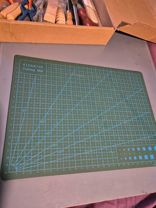 Set de unelte prelucrare piele (set scule pentru artizanat din piele}