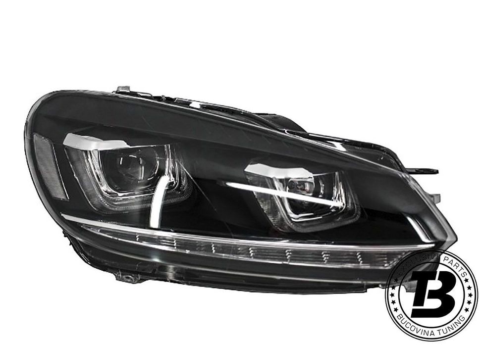 Faruri LED compatibile cu VW Golf 6 VI G7 U Design