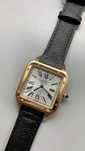 cartier santos slim gold/silver