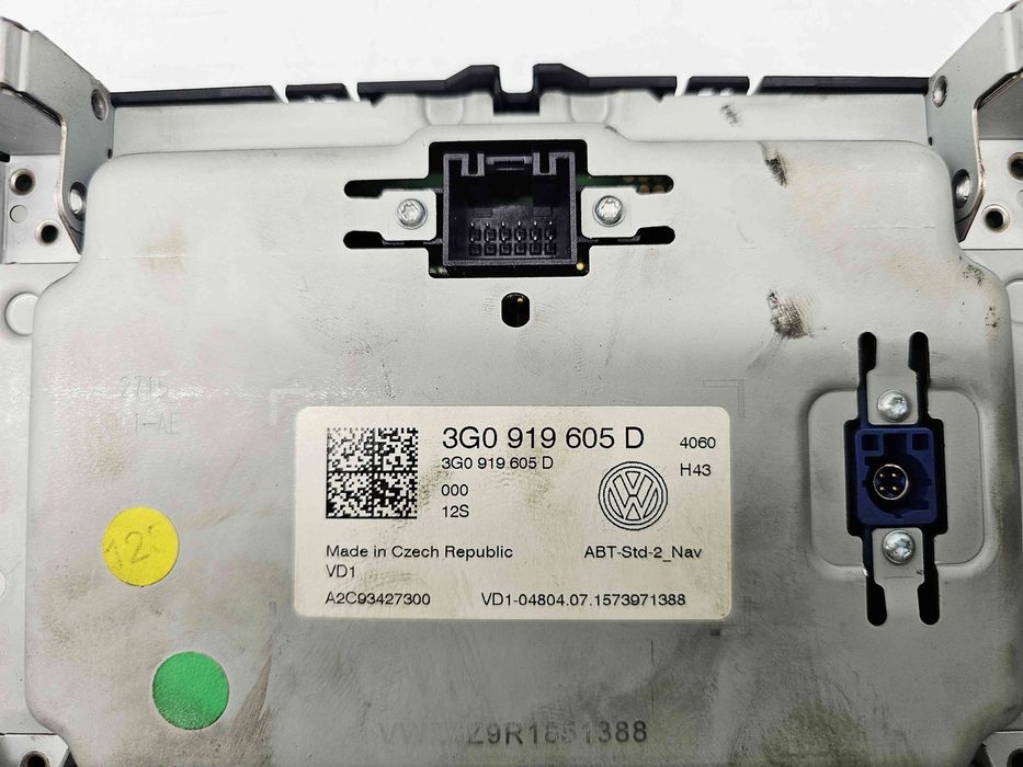 Radio CD cu navigatie Volkswagen Passat B8 (3G2) [Fabr 2015-prezent]