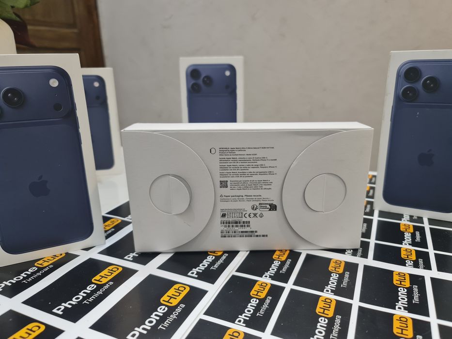 Apple Watch Ultra 3 49mm, Natural Ți, sigilat