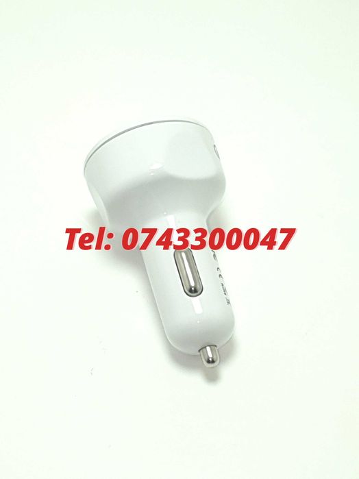 Incarcator Masina Auto 4 Porturi Bricheta Usb Qc Incarcare Rapida