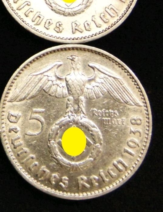 Set 6 monede Germania 1938 – 5 Reichsmark