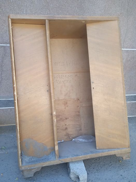 Шкаф деревянный производство СССР