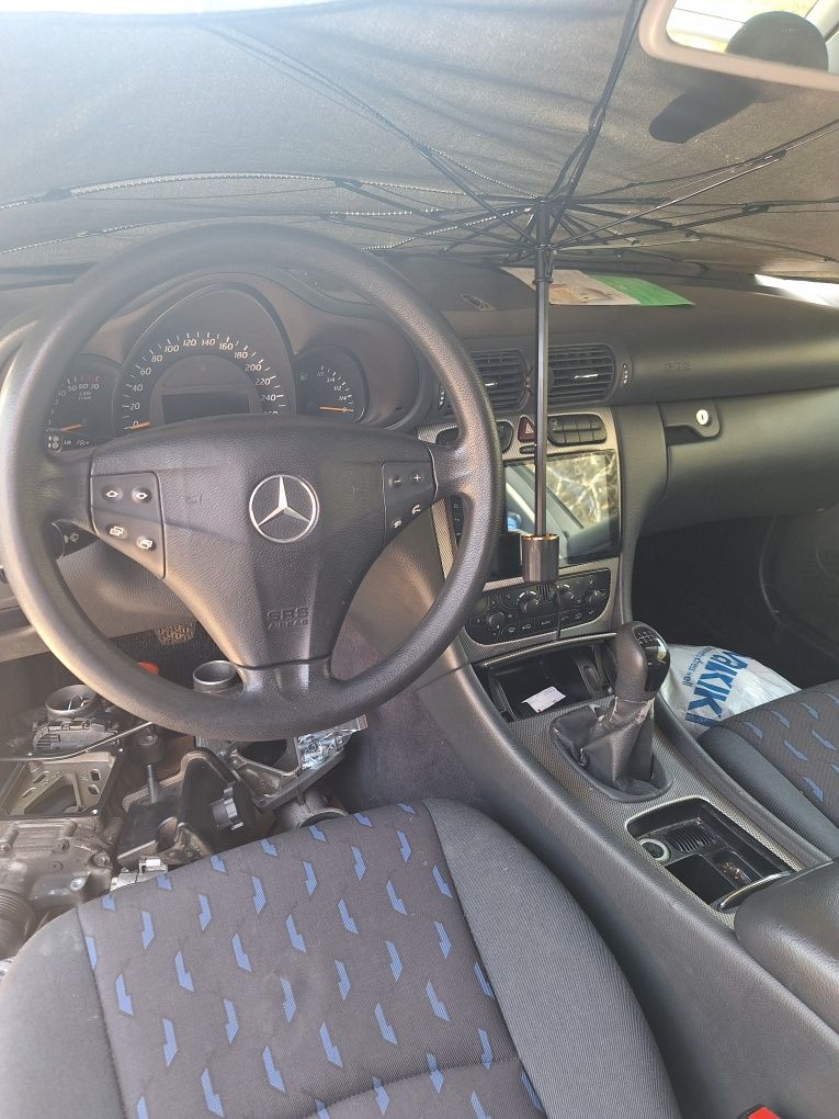 W203 coupe. НА ЧАСТИ