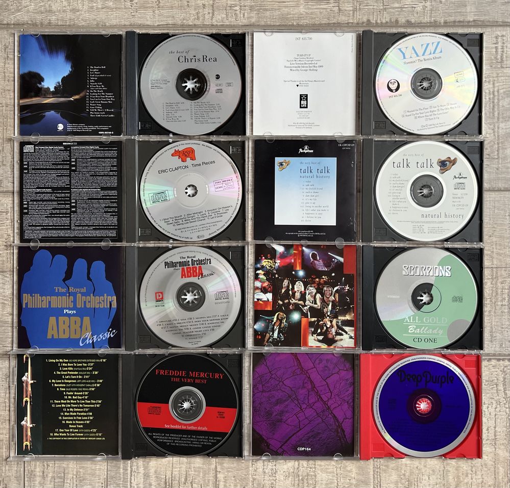 Cd-uri originale muzica diversa anii 80-90
