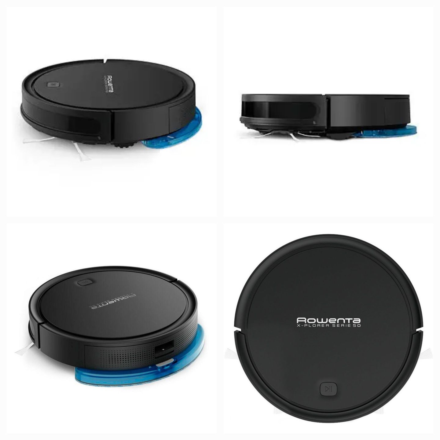 Прахосмукачка робот ROWENTA X-PLORER SERIE 50 RR7375WH с моп,wi-fi