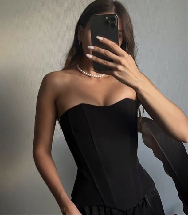 Корсет.  черный