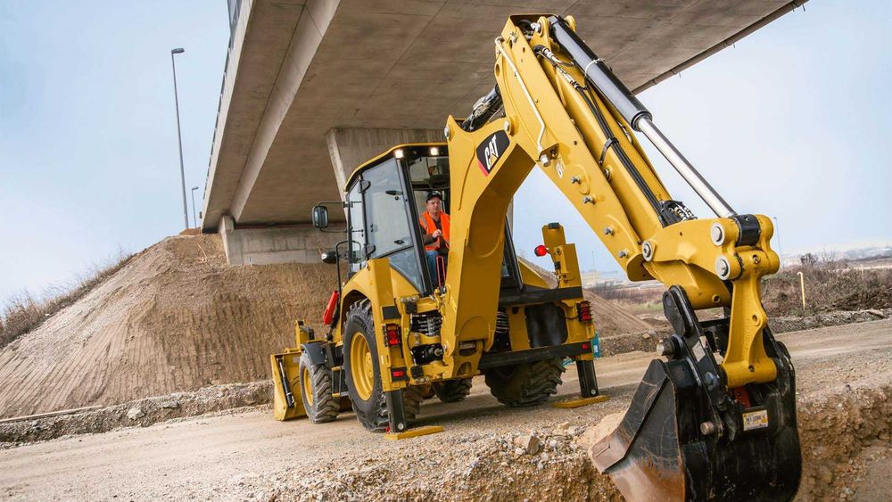 Экскаватор-погрузчик CAT [428] 1.03/0.24м³ В НАЛИЧИИ