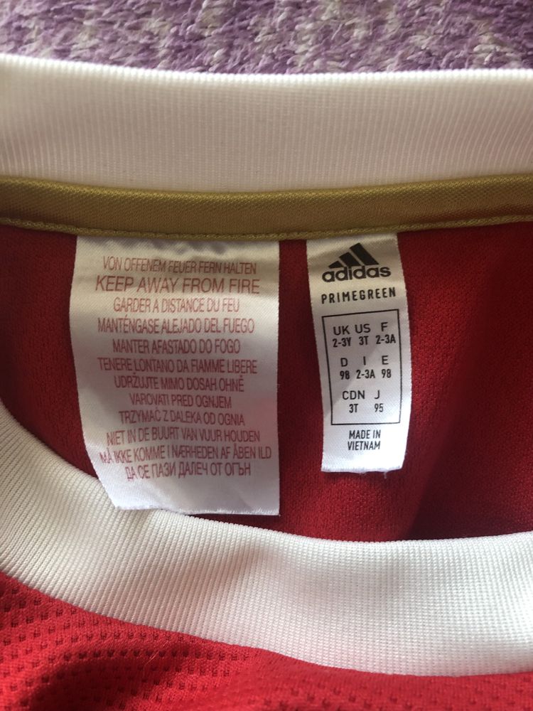 Vand tricou de copii 2-3 ani Man United adidas original