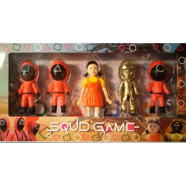 Комплект Фигурки Squid Game mask Игра на Калмари