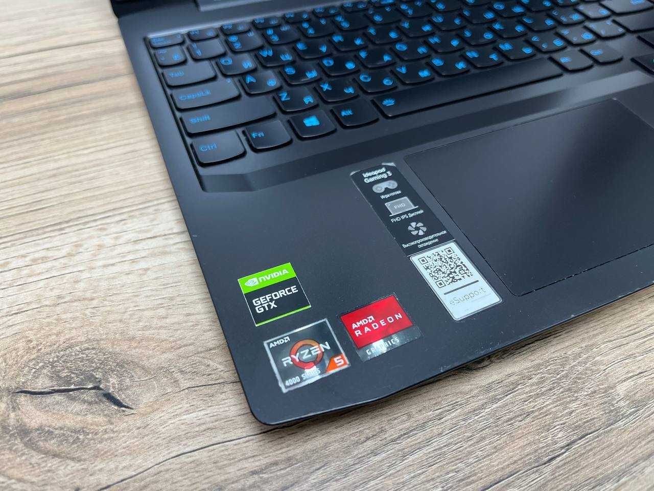Для игр и графический прог LENOVO Ryzen 5/ОЗУ16/SSD512/HDD 500/GTX1650