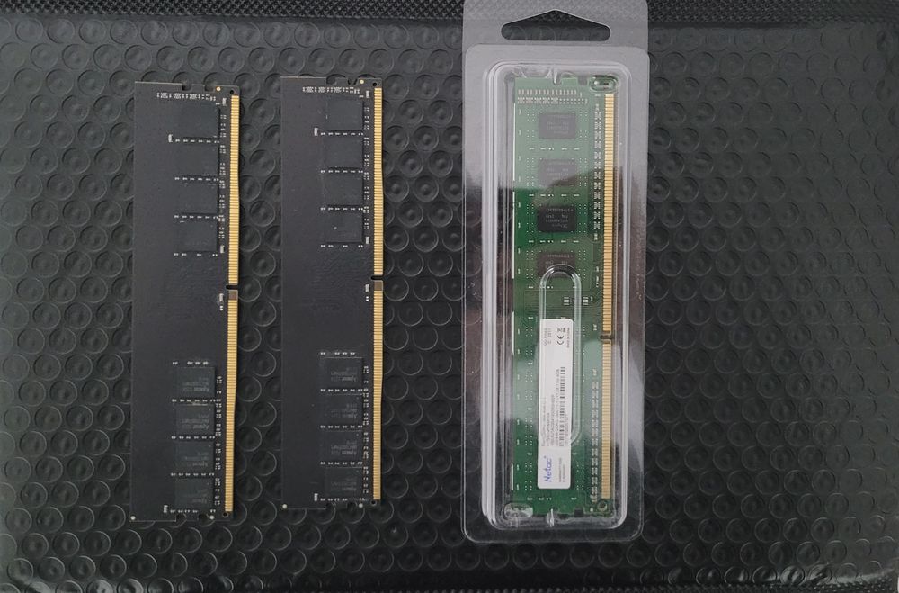 Оперативная память DDR4 8GB 2666MHz и DDR3 4GB 1600MHz