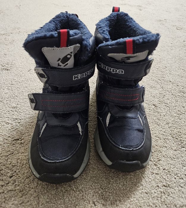 Ghete iarnă Kappa mărimea 32 – îmblănite, rezistente și cu beculețe