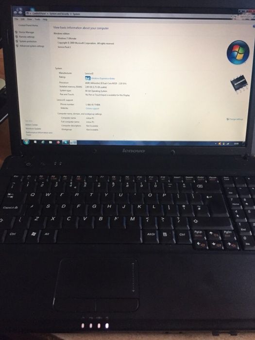 Laptop Lenovo IdeaPad G555