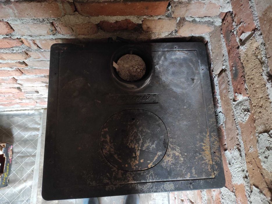 Печка-камина на дърва „Прометей“