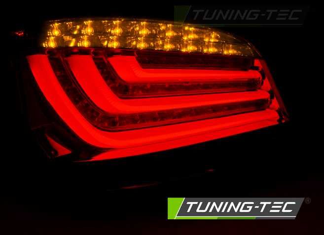 Stop stopuri triple BMW E60 LED BAR rosu fumuriu NOU