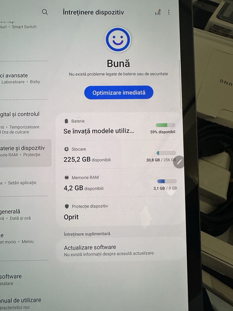 Samsung Galaxy Tab S6 - 256GB, 8GB RAM, 4G - Impecabilă cu slot sim