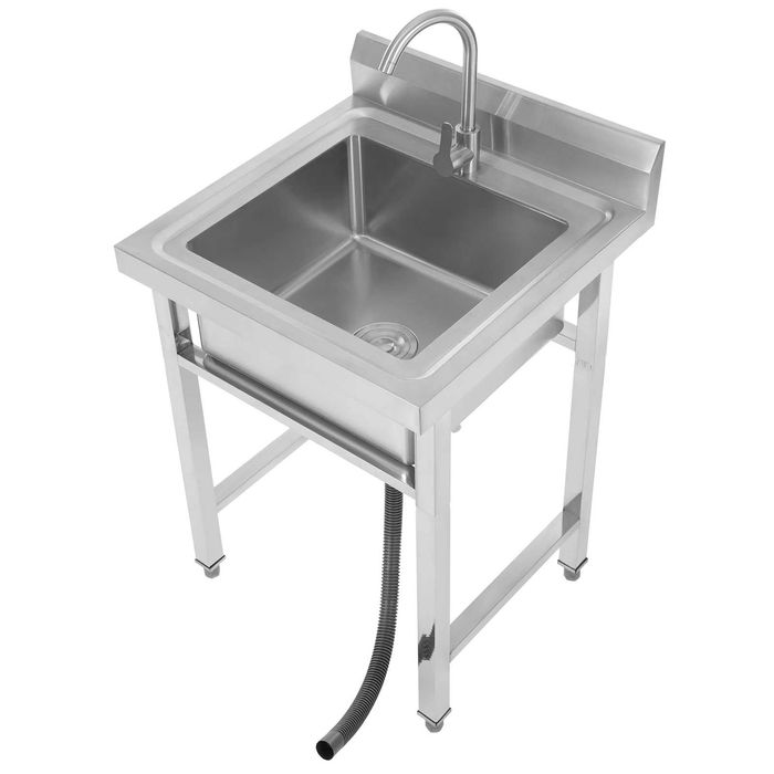 Chiuvete de bucătărie din inox 60 * 60 * 93 cm  80 cm,cu robinet