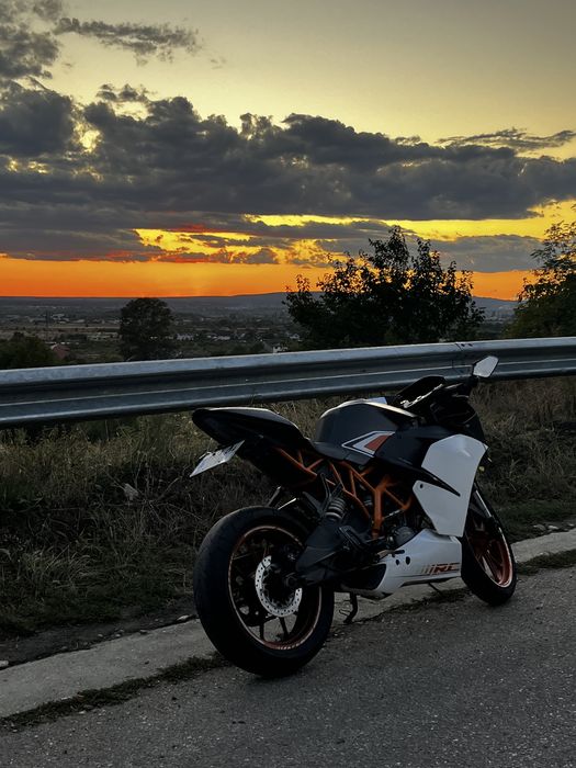 Ktm rc 125 an 2016, cauciuc 160 spate