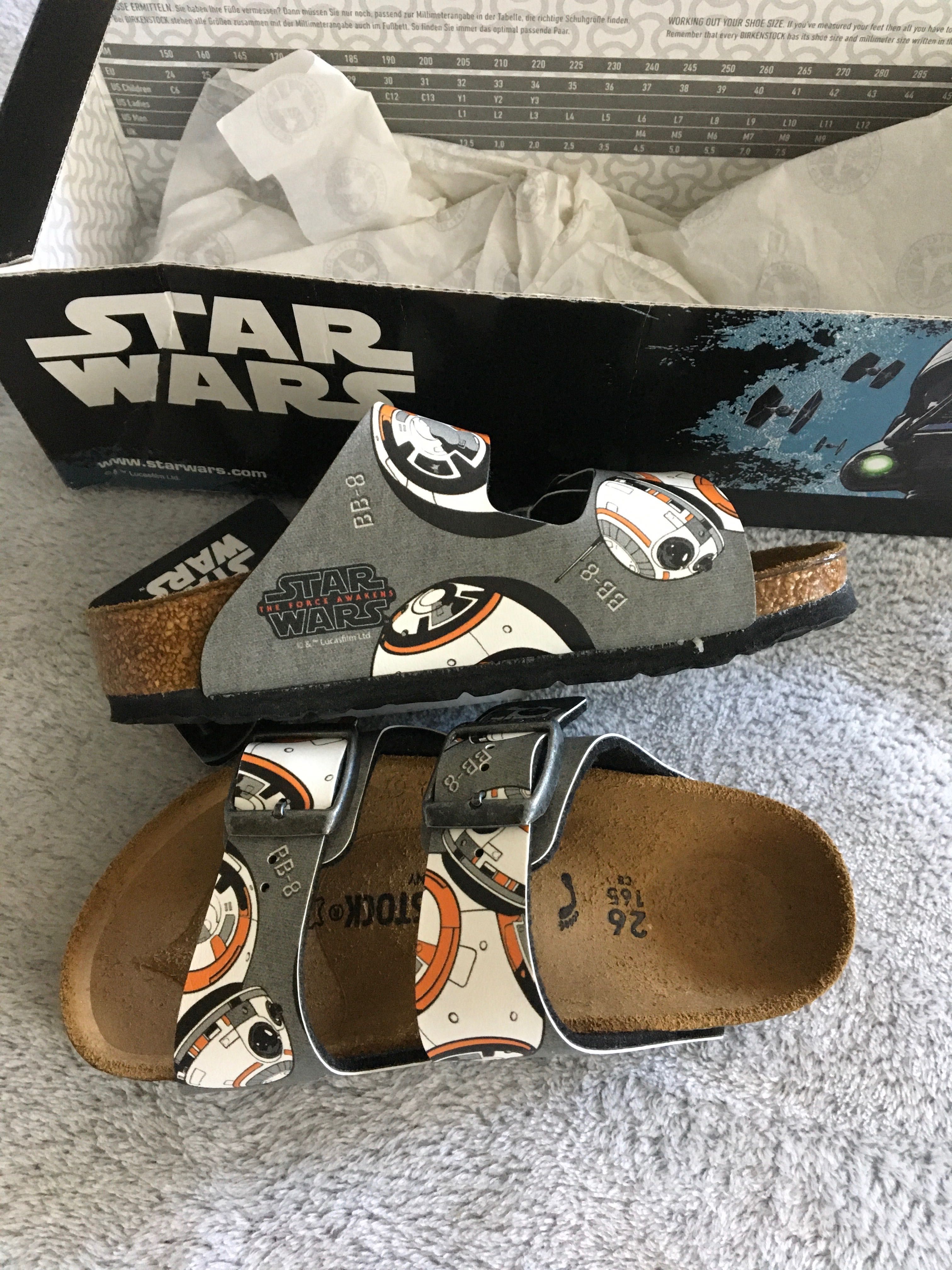 Детски сандали Birkenstock Star Wars 26 размер