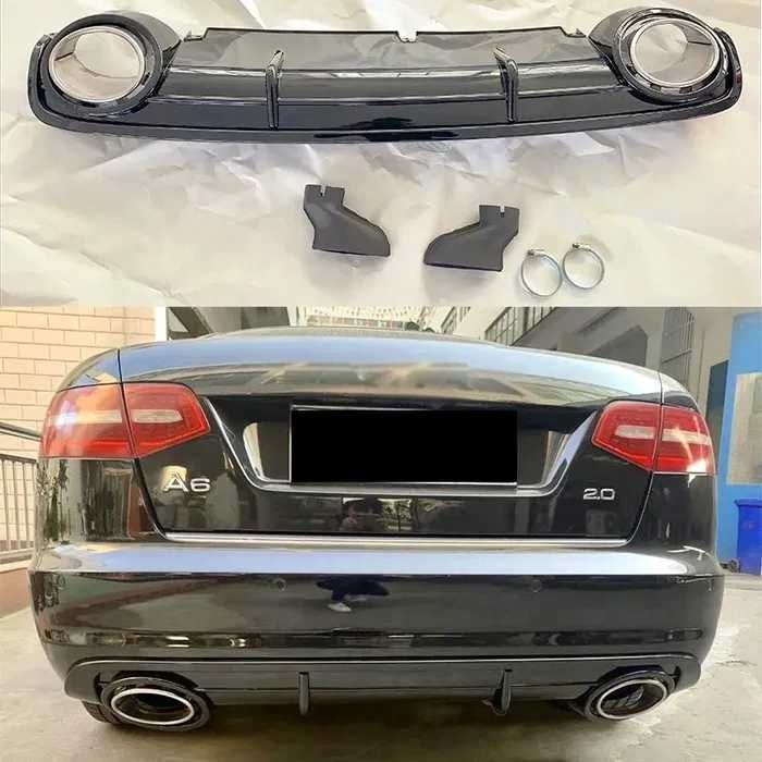 Difuzor bara spate Audi A6 C6 Design RS6