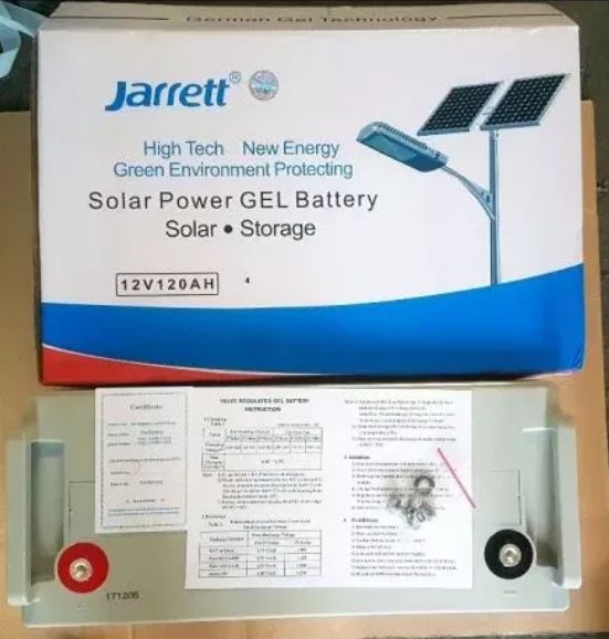 Acumulator solar baterie Jarrett GEL 12V  120 150 200 Ah AGM 2023