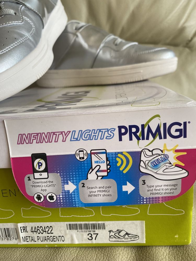 Детски светещи обувки Primigi Infinity lights