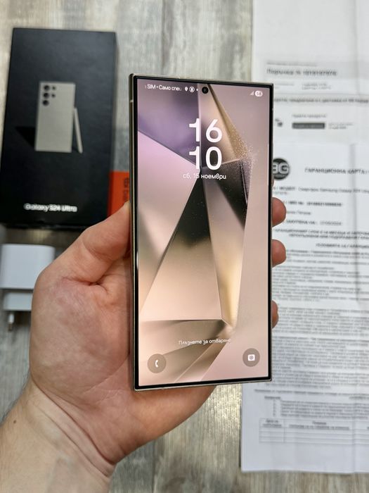 Samsung Galaxy S24 Ultra 256 GB 12 GB Ram Dual Sim Отличен Гаранционен