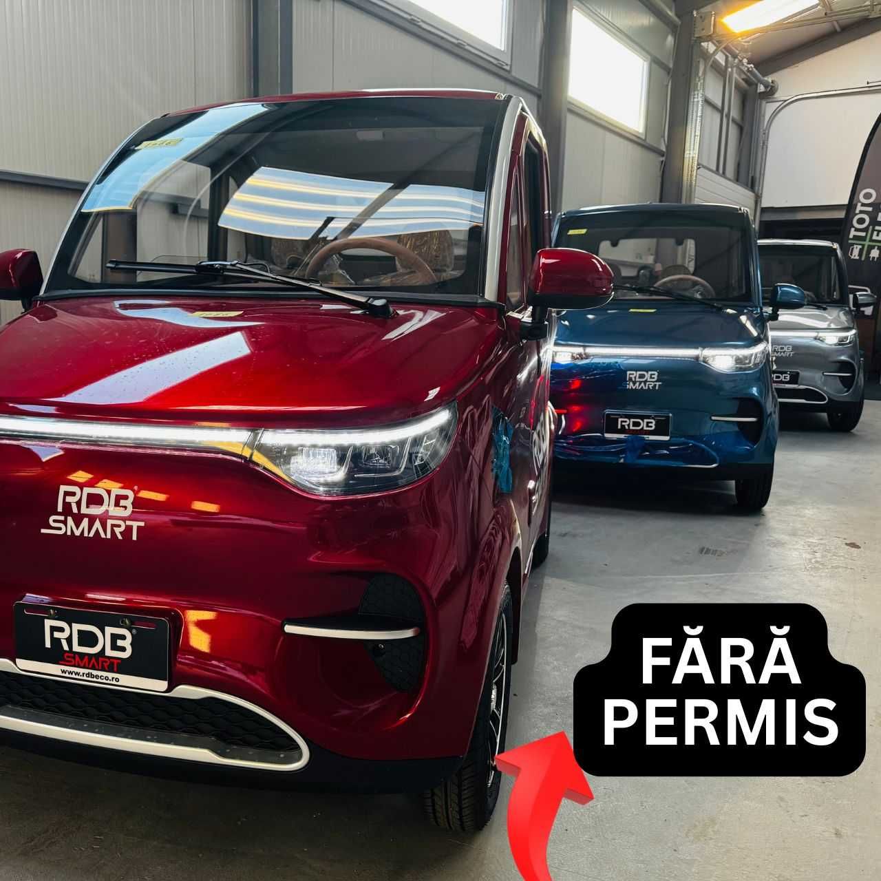 Kuba City - Masini electrice FARA PERMIS - 3 locuri 90 km aut Livrare