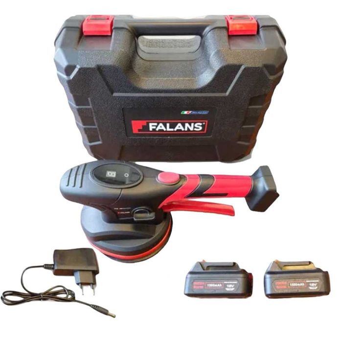 Виброчук акумулаторен Falans H-16, 12V, 150 мм, до 100 кг, в куфар