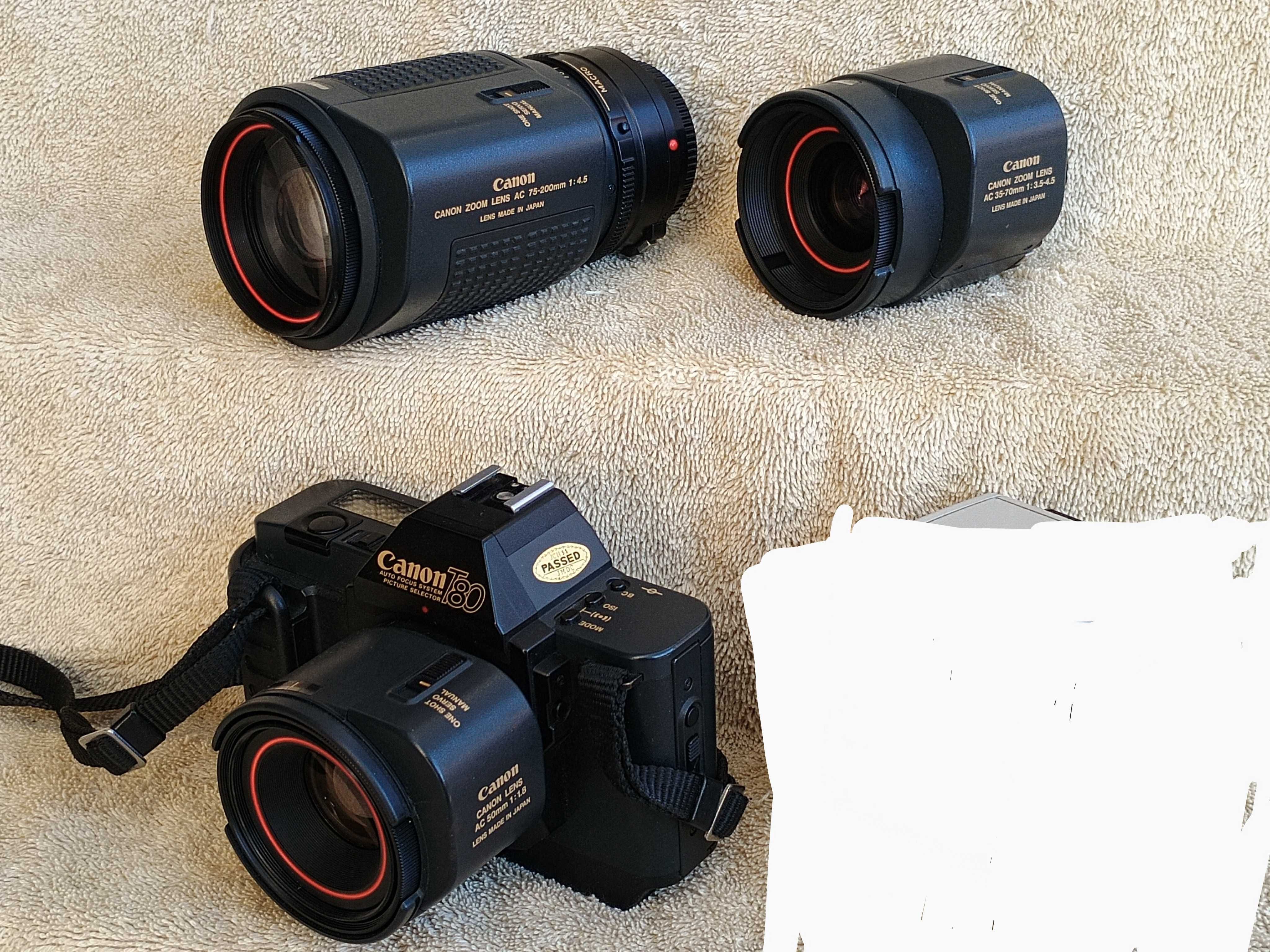 Aparat foto pe film Canon T80