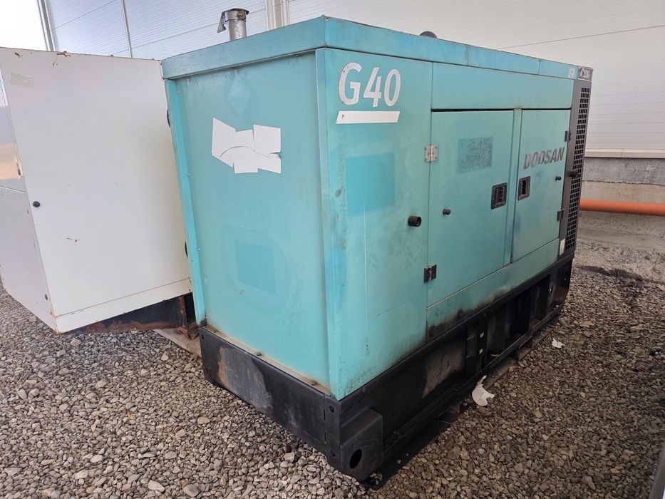 Generator Aggreko 36kw motor Mitsubishi