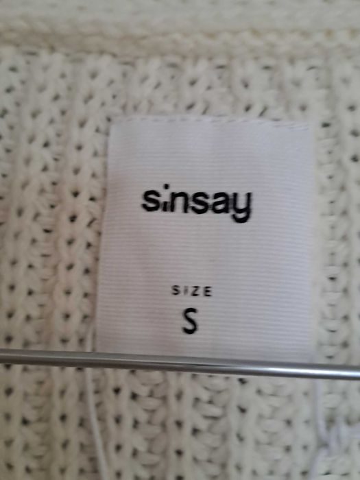 Дамска жилетка в бял цвят - Sinsay