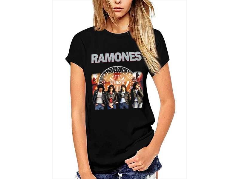 Дамска тениска Ramones 3 модела всички размери