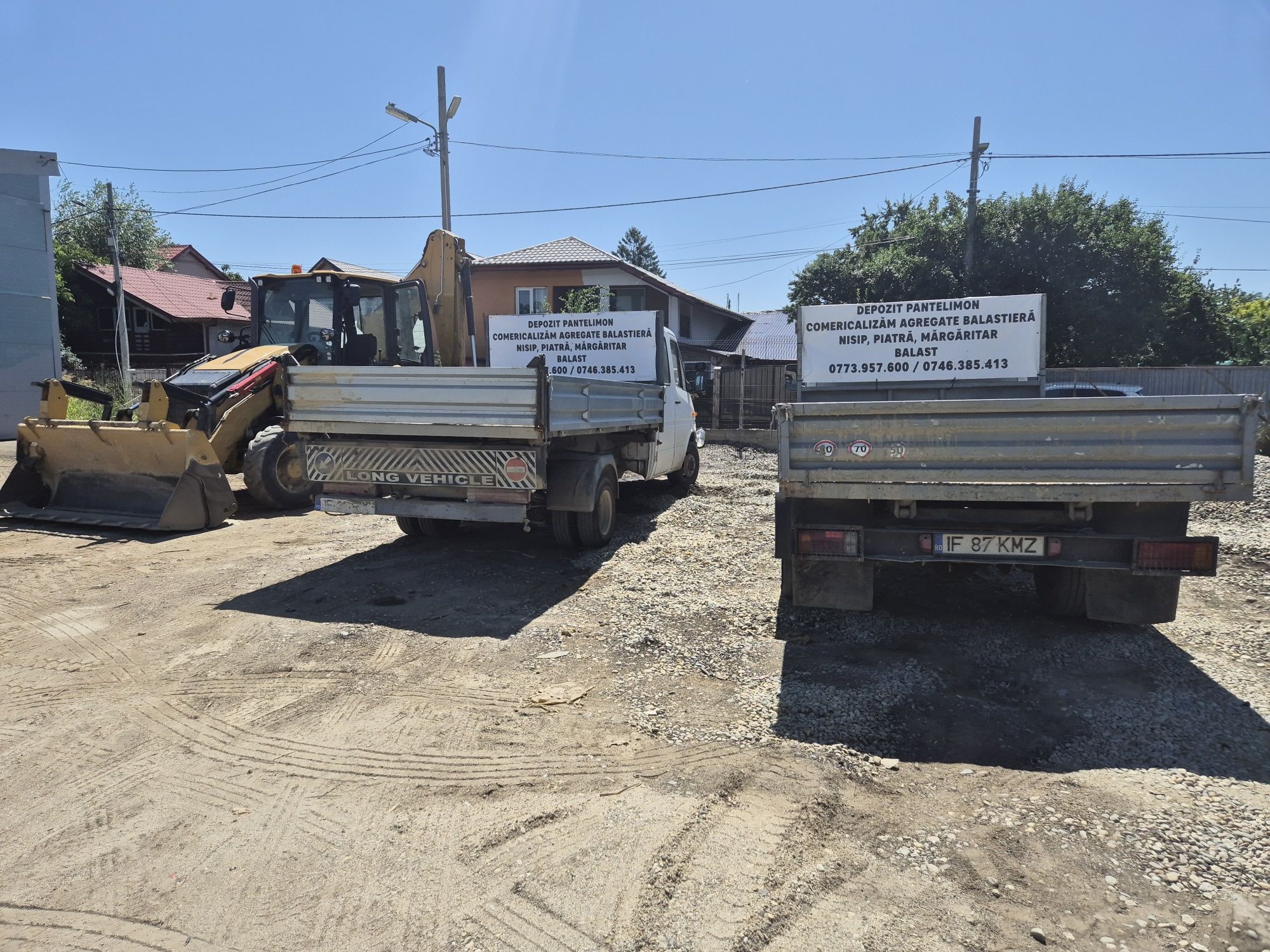 Comercializam agregate balastiera Nisip Piatra Margaritar
-Piatra 4/8