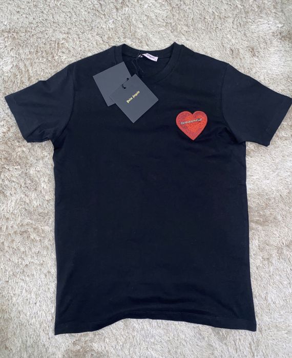 Palm angels heart pin - мъжка тениска