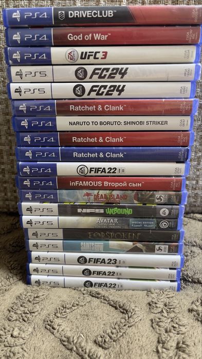 Продам диски пс 4 пс 5