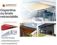 Copertine/Marchize retractabile. Casetate, Simple, Verticale, Zip