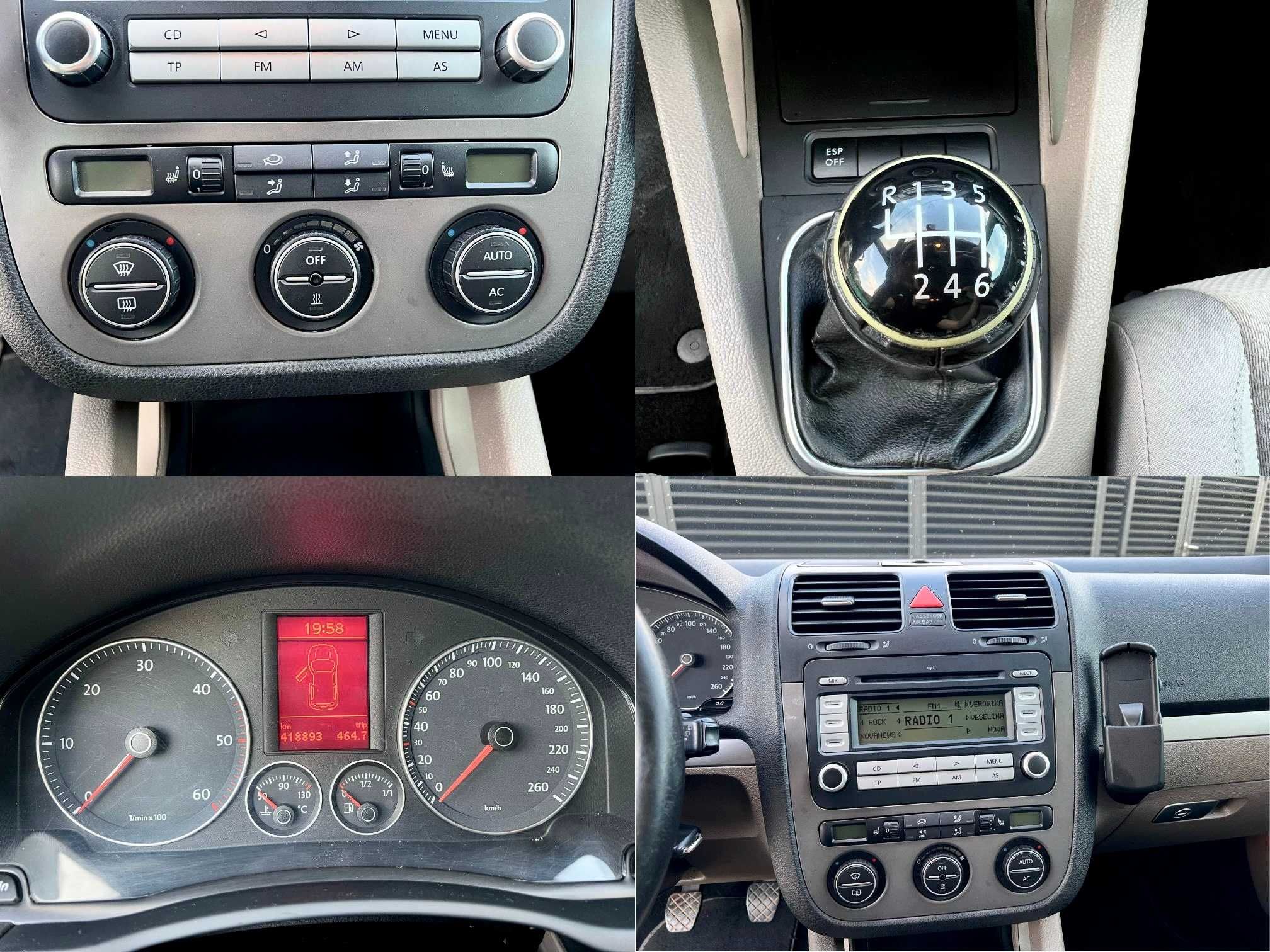 VW Golf 5 2.0 TDI (140 к.с.) | Черен металик | Limited | Голф 5