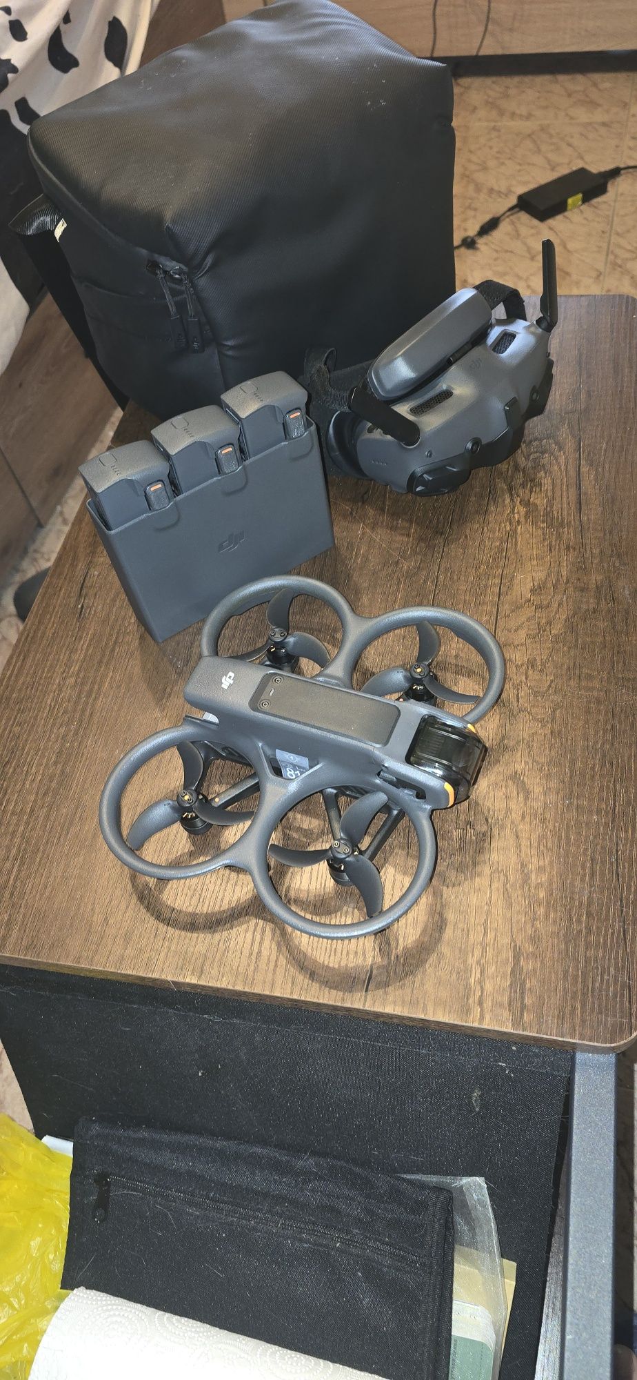 Avata 2 fly more combo с 3 батерии с чанта dji за avata 2