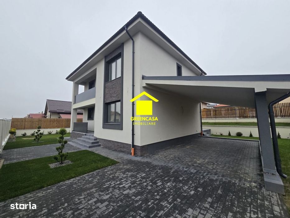 Casa individuala P+E, 177 mp utili, curte 500 mp, Chinteni