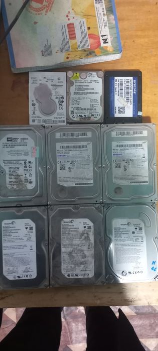 Monitor,hard,ssd, psu