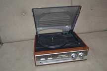 Retro style Pick-up si radio SOUNDMASTER PL-186 FM Radio Boxe stereo