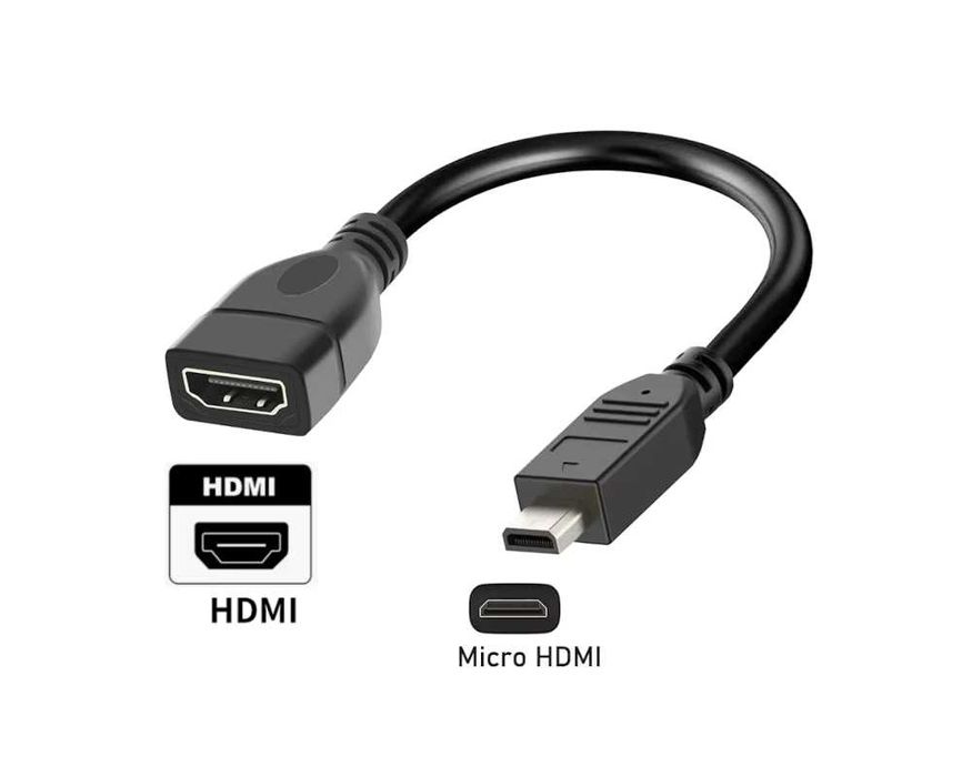 Кабель-переходник Micro HDMI - HDMI 4K