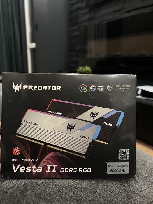 Acer Predator vesta 2 32GB (2x16), 6000 MHz, CL32