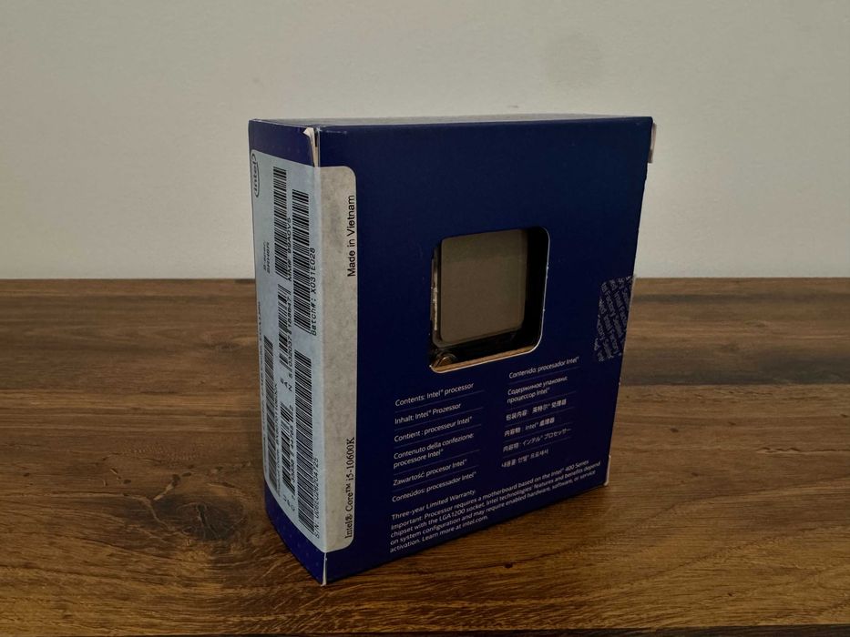 Procesor Intel Core i5-10600K Comet Lake, 4.1GHz, 12MB, Socket 1200