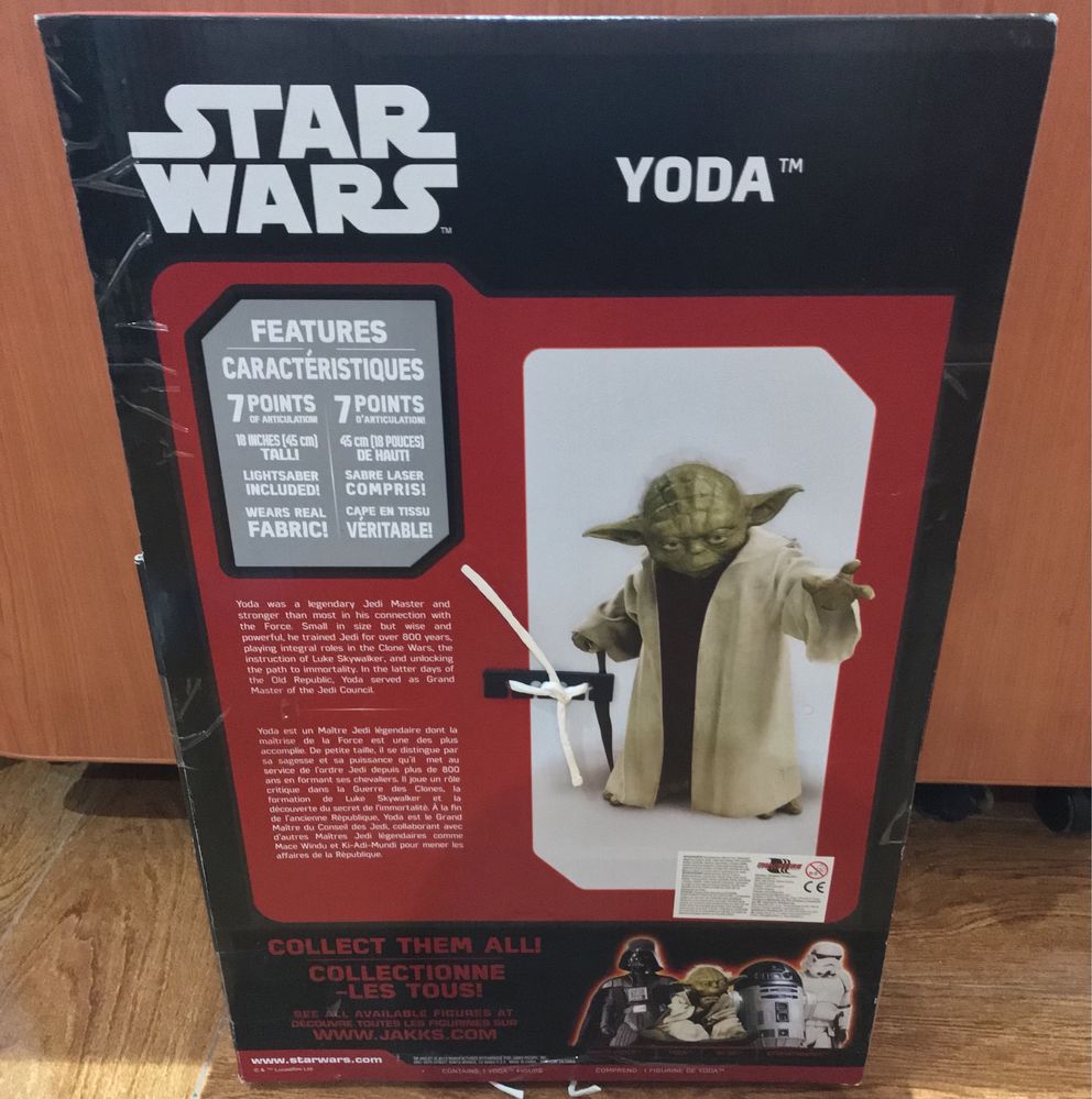 Star Wars figurina Yoda yoda 45 cm Razboiul Stelelor