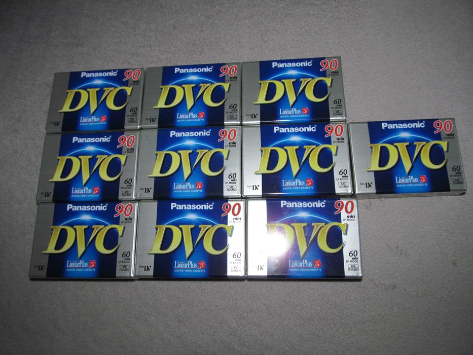 casete miniDV sigilate Panasonic lot de 10 bucati