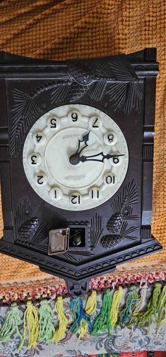 ceas cu cuc urss cutia cu mecanism si cuc